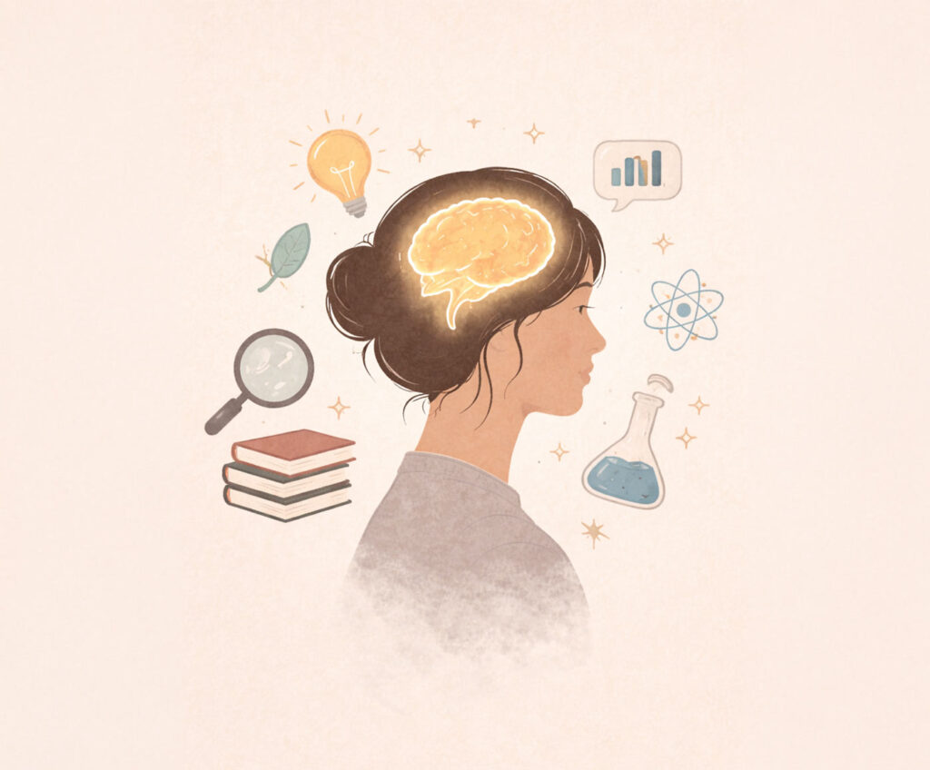 Perfil de una persona inteligente